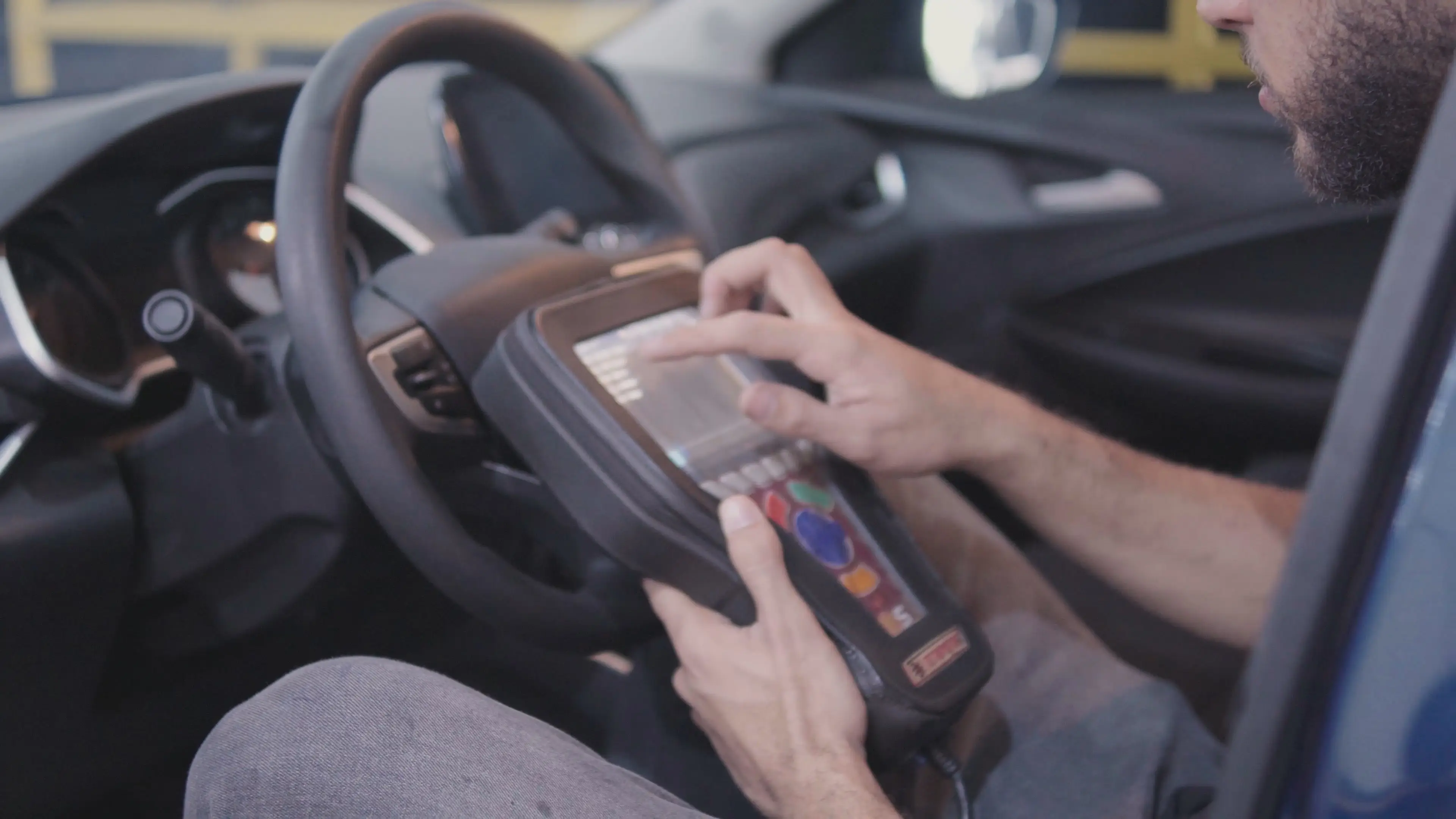 Área de serviço da WF Centro Automotivo